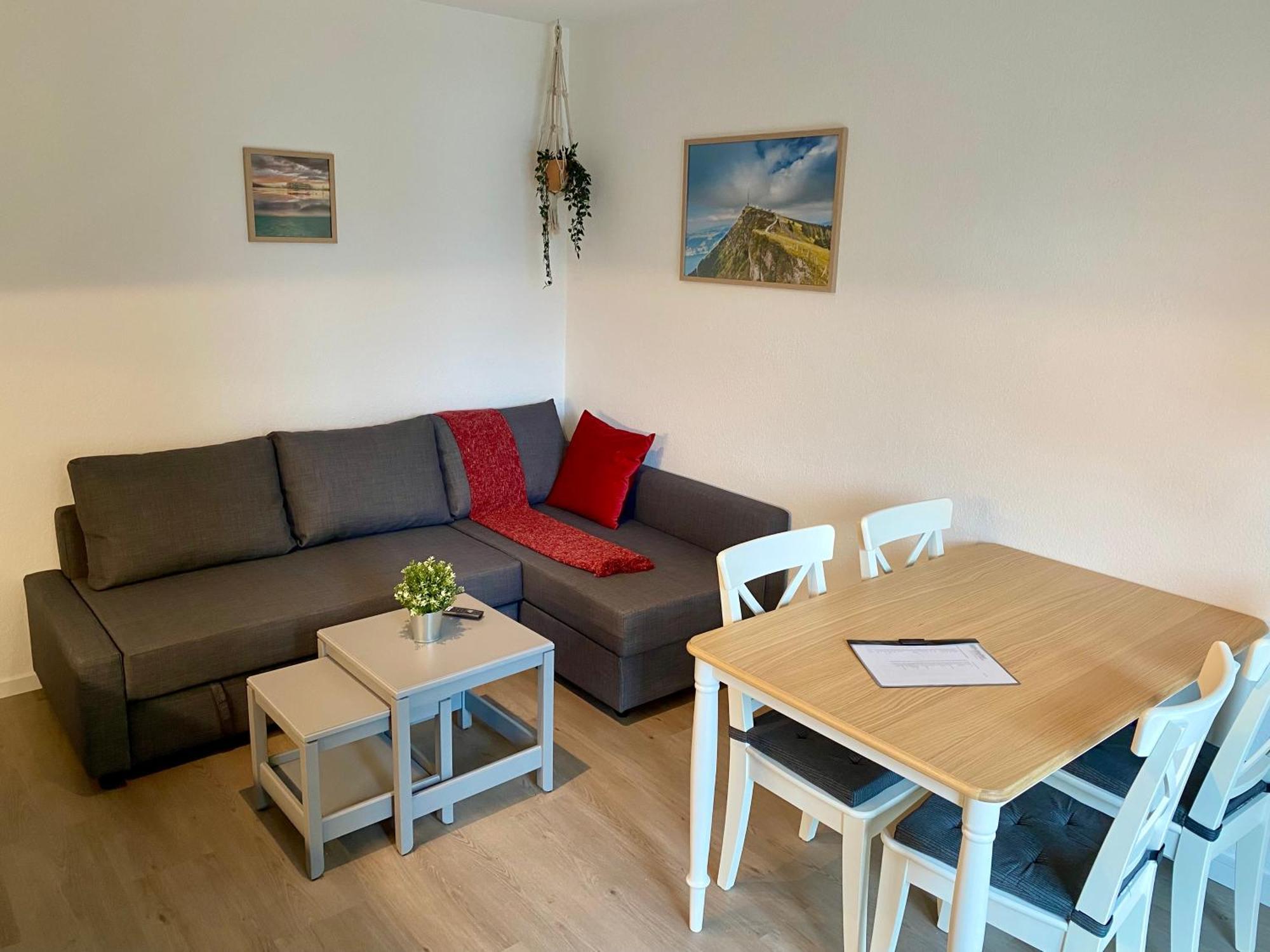 Beautiful Flat With Nice Lake And Mountain Views Weggis Esterno foto
