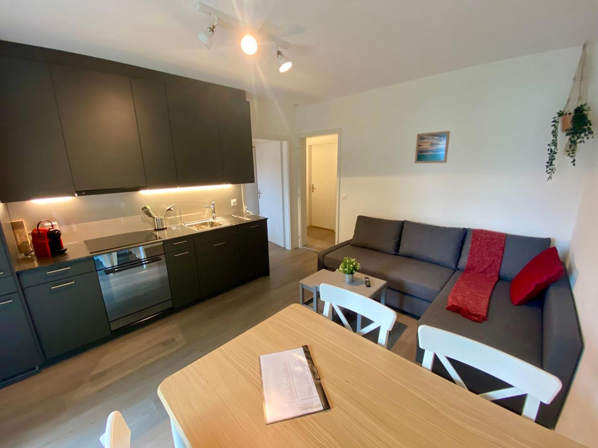 Beautiful Flat With Nice Lake And Mountain Views Weggis Esterno foto